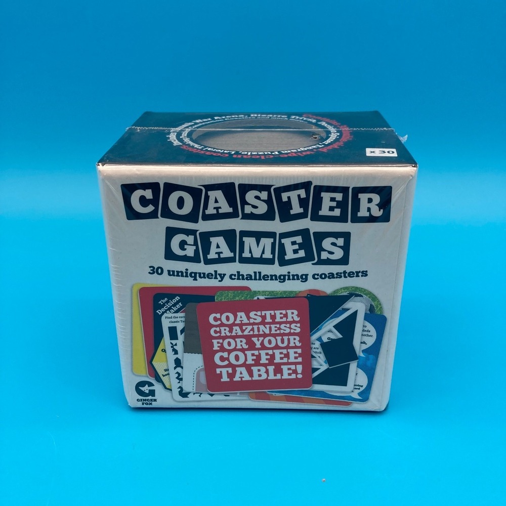 Coaster Games Ginger Fox Party Game Sealed New 2012
